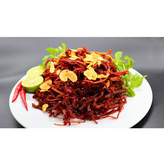 200g Heo khô cháy tỏi loại 1 - Thế Giới  Ăn Vặt Kiki- Đồ Ăn Vặt Hải Phòng
