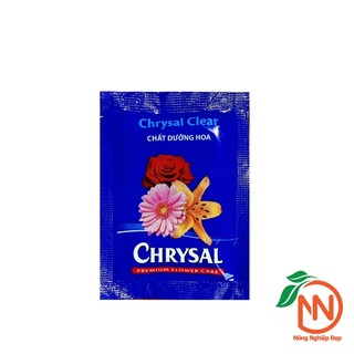 Chất Dưỡng Hoa Chrysal Hà Lan Gói 5g - Dùng Cắm Bông Giúp Hoa Lâu Tàn, Nước Không Hôi
