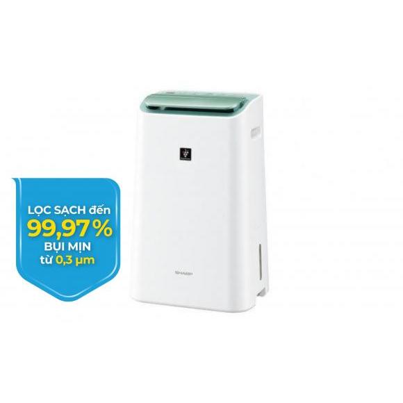 Máy hút ẩm và lọc không khí Sharp DW-E16FA-W (38m² - 16 lít/ngày ...