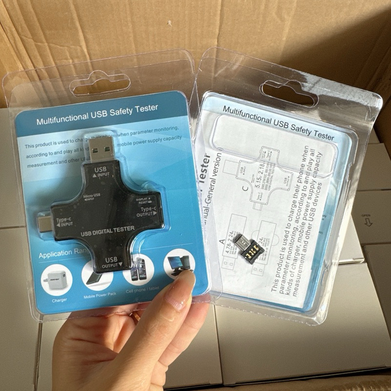 Thiết bị đo dòng test điện áp củ sạc pin dự phòng | Shopee Việt Nam
