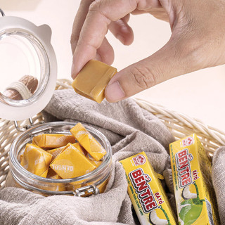 Kẹo Dừa Bến Tre Bà Hai Tỏ vị Nguyên Chất túi 3 thanh, Kẹo Dẻo Thơm Mềm Đặc Sản Bến Tre