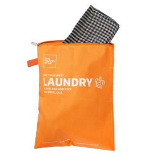 Túi phân loại hành lý MIAvn The Travel Star laundry bag S Orange du lịch tiện dụng - Hàng chính hãng