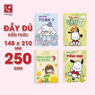 Sổ Giấy Lò Xo Take Notes Lớp 7 Cánh Diều TUANVIET BOOKS cỡ A5 (Mới Nhất) - Toán, Văn, KHTN, Anh
