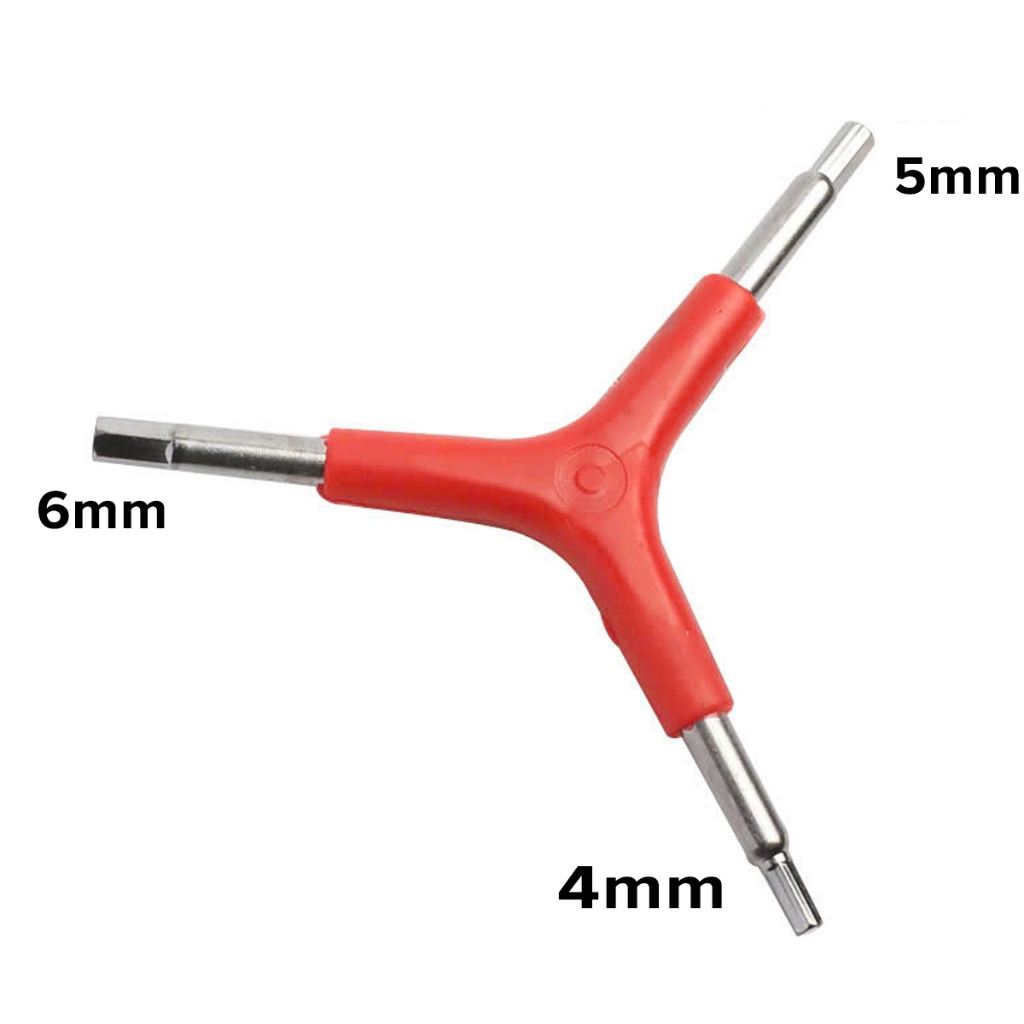 Ảnh Tua Vít Lục Giác Chữ Y 4-5-6mm Sửa Chữa Xe Đạp Tua Vít 6 Cạnh Chuyên Dụng Hãng Amalife 3