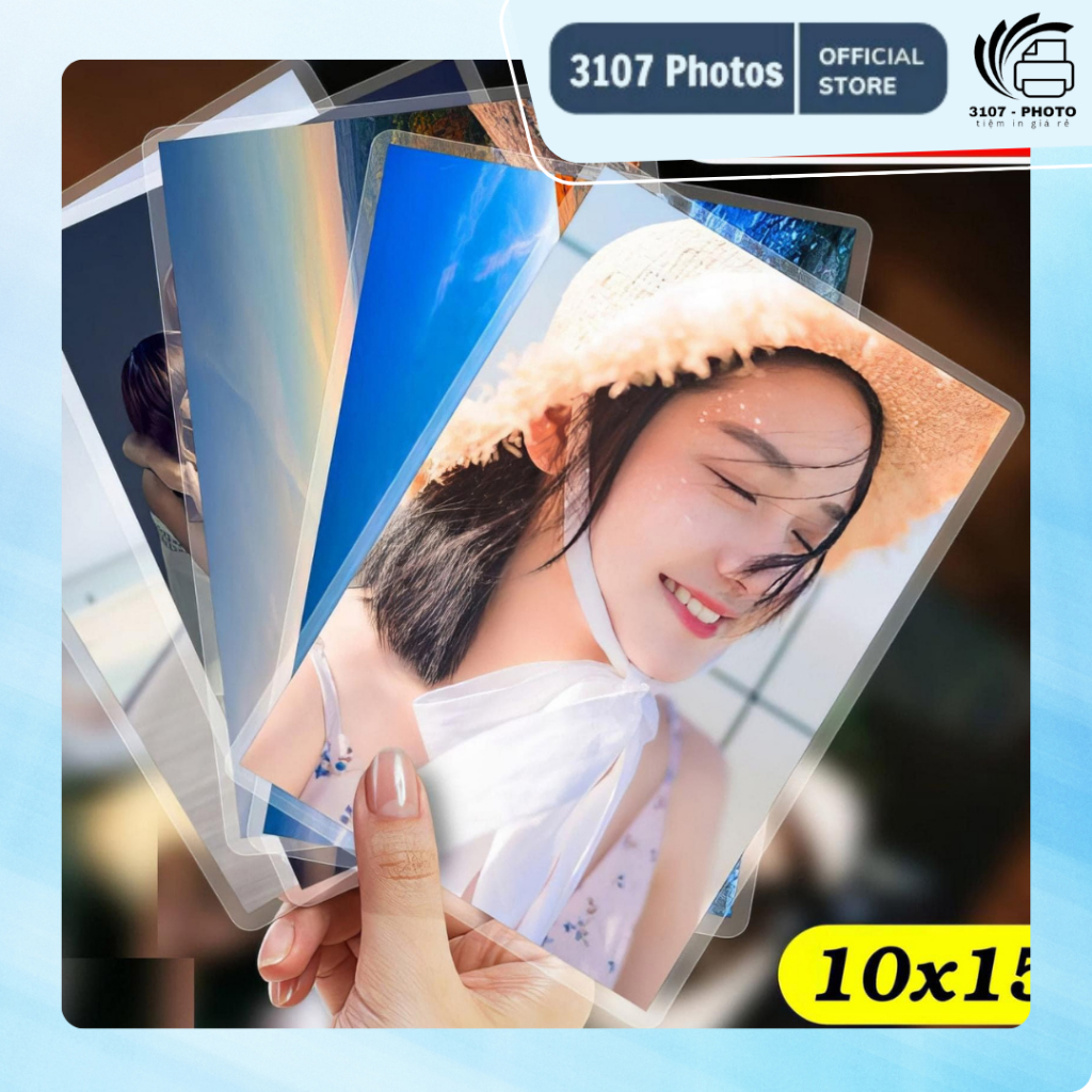 In ảnh cưới size 10x15 ép plastic siêu bền đẹp độ bền màu lên tới 100 năm