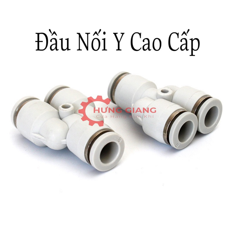 10 Đầu Nối PY, Cút Nối Chữ Y MÀU TRẮNG Cao Cấp chịu áp lực cao