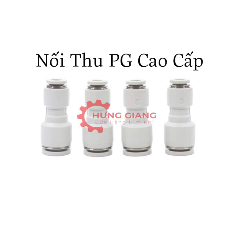10 Đầu Nối Thu PG,măng xông PG chuyển đổi kích thước 2 đầu ống khí nén phun sương