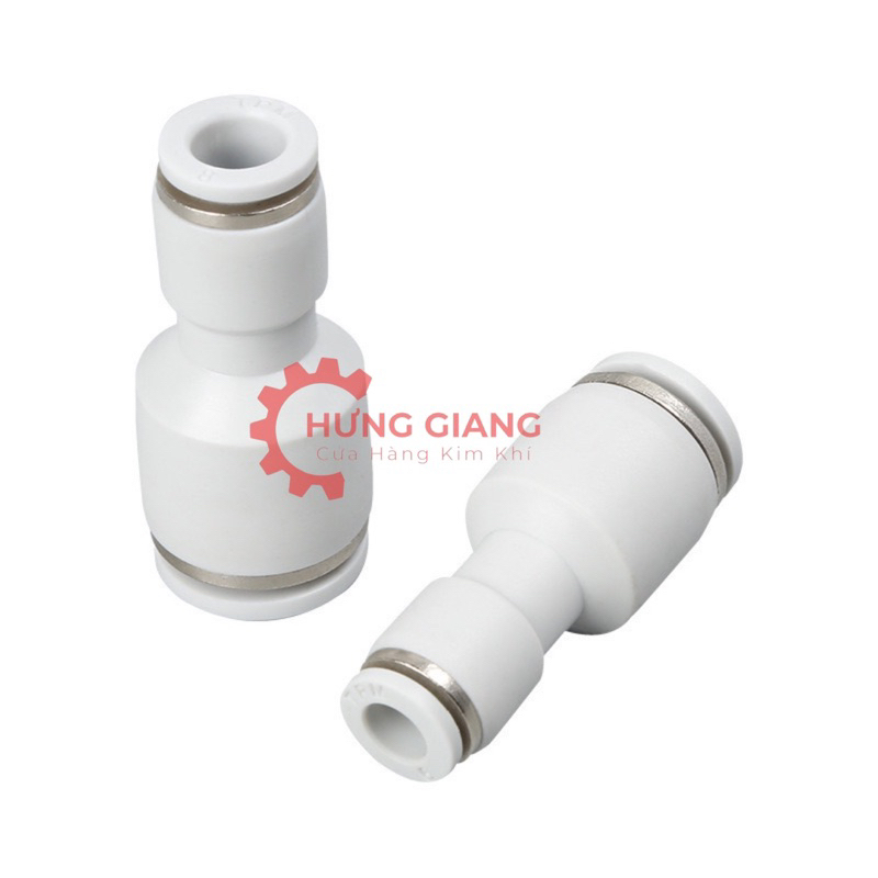 10 Đầu Nối Thu PG,măng xông PG chuyển đổi kích thước 2 đầu ống khí nén phun sương