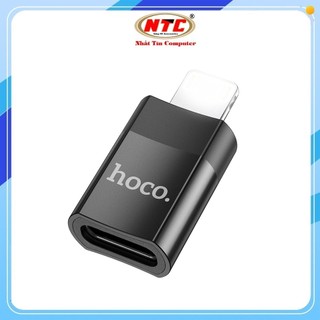 Đầu chuyển đổi TypeC to LaiNing Hoco UA17 (Đen - hộp Trắng) - Nhất Tín Computer