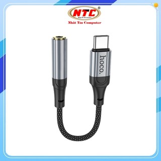 Bộ chuyển đổi âm thanh Hoco LS36 TypeC sang 3.5 (Đen)