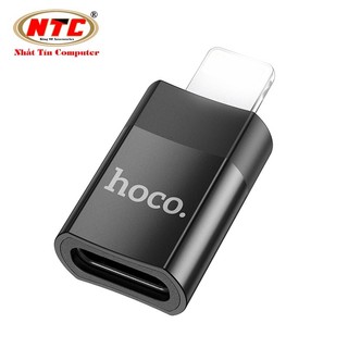 Đầu chuyển đổi TypeC to LaiNing Hoco UA17 (Đen - hộp Trắng) - Nhất Tín