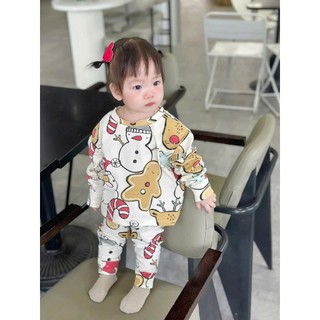 BỘ NOEL CHO BÉ TRAI VÀ GÁI CHÂT LIÊU CTON  SIZE 6-18KG
