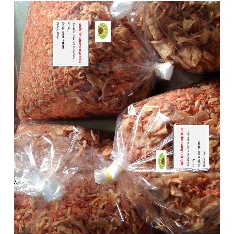 Muối tép hành phi loại ngon 500g.