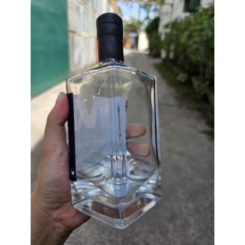 [Chai thủy tinh vuông 500ml] Mẫu chai thủy tinh đẹp – Decor, handmade, nhãn GOOD WINE – Quà tặng sang trọng