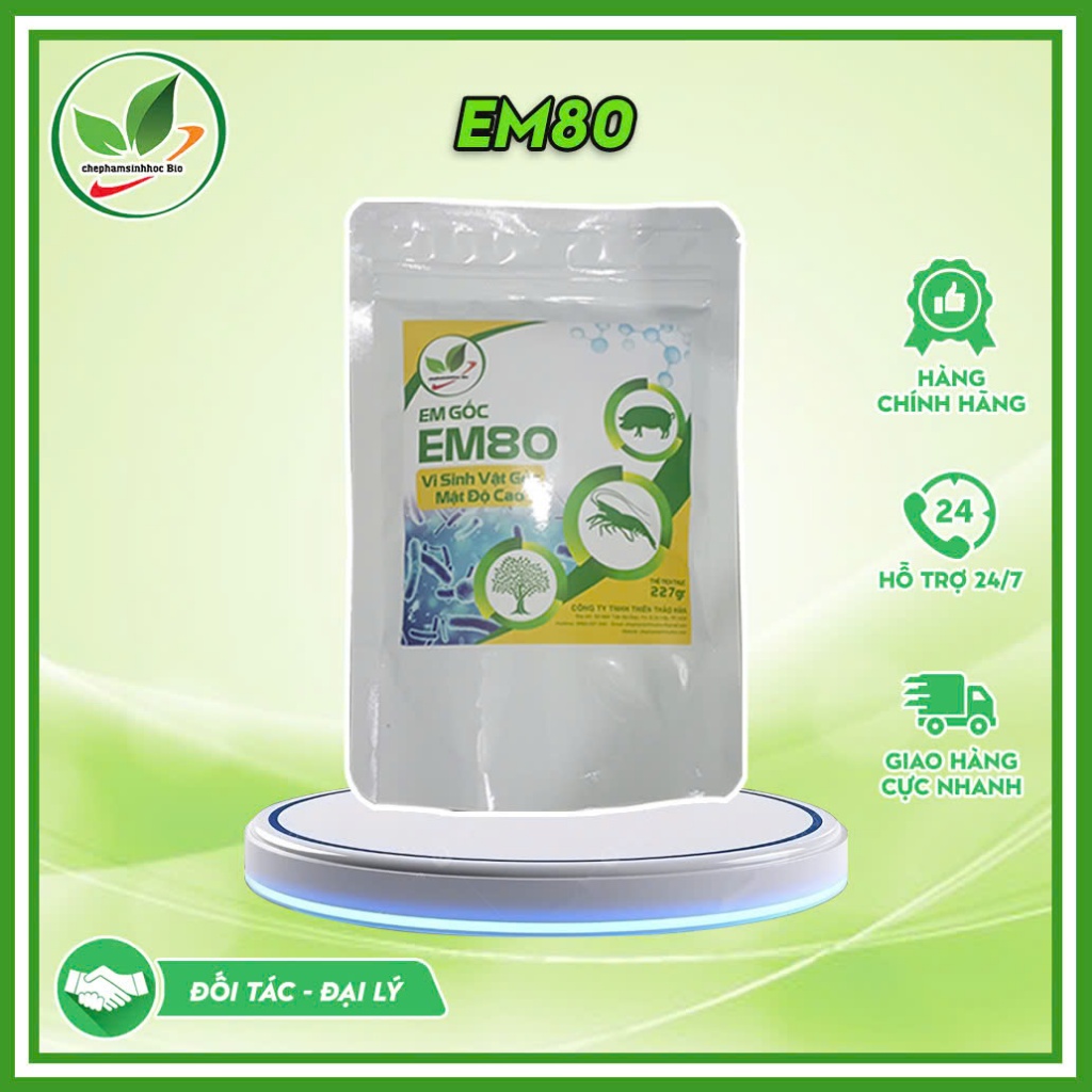 EM Gốc EM80 Vi sinh vật gốc mật độ cao. Túi 227gr | Shopee Việt Nam
