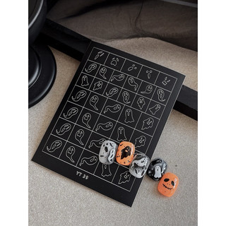 Sticker haloween trang trí móng