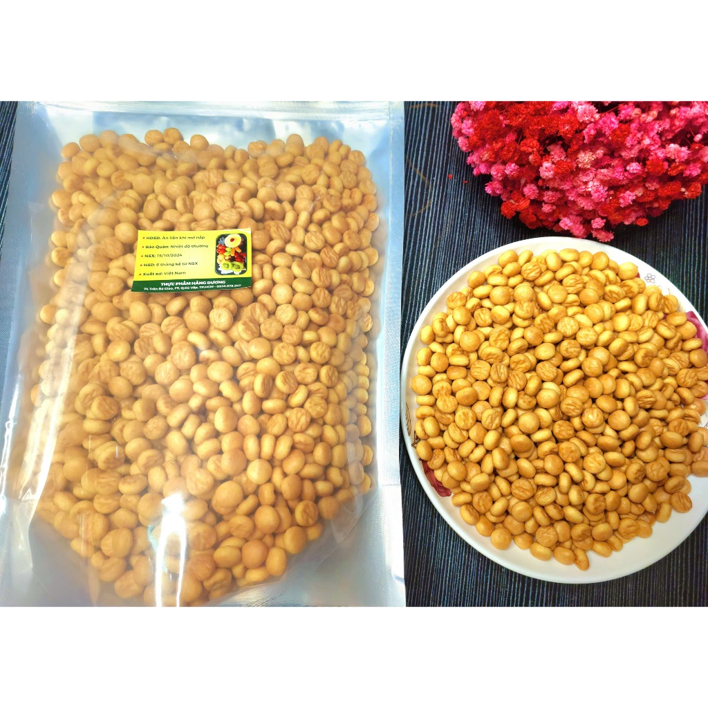 Bánh Quy Bơ Bi Mặn _Hình Viên Bi Ngọc Thơm Ngon 1Kg/500g/200g