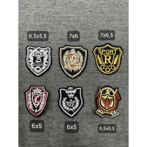 patch vải ủi nhiệt thêu hình thời trang sticker bộ logo huy hiệu mới