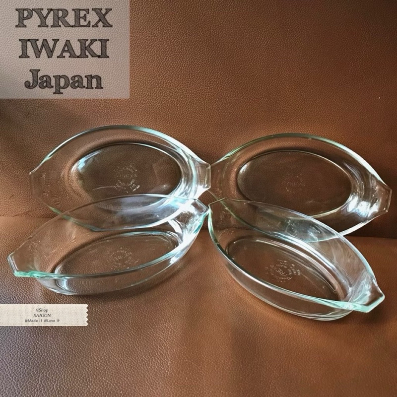 [PYREX - IWAKI] 01 Khuôn Bánh/ Thố Thuỷ Tinh Chịu Sốc Nhiệt Cao Cấp ...