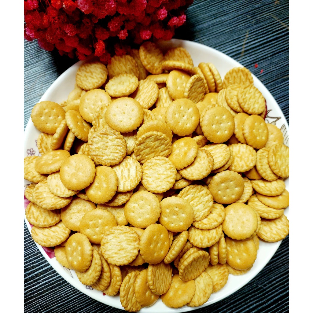 Bánh Quy Bơ Sữa thơm, bùi hình tròn 500g