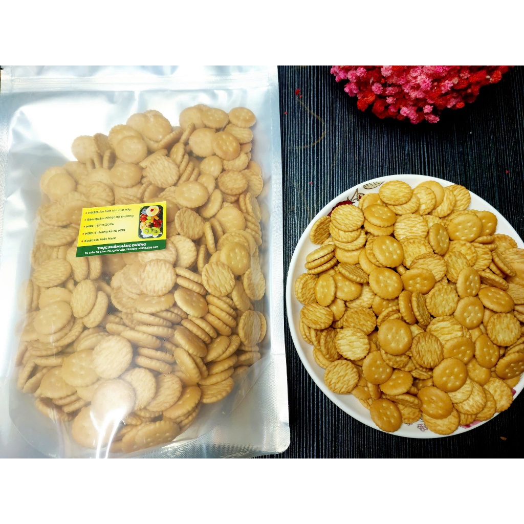 Bánh Quy Bơ Sữa thơm, bùi hình tròn 500g