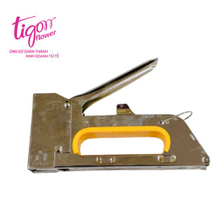 Máy bấm ghim trên gỗ Hu Dong- dùng để trang trí kệ gỗ, hộp gỗ - tiện lợi, nhanh chóng, dễ sử dụng