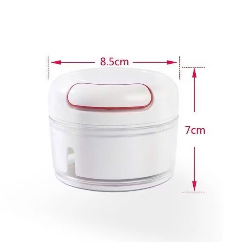 MÁY XAY KÉO TAY MINI ❤️ DỤNG CỤ XAY TỎI ỚT ĐA NĂNG , Máy Xay Tỏi Ớt cầm tay Mini, Cối Xay Tỏi, Ớt Dây Rút