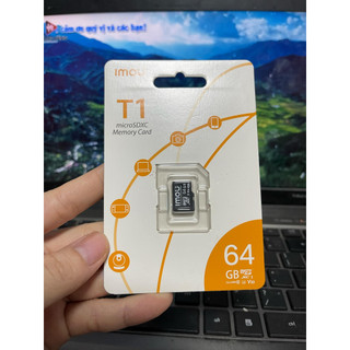Thẻ Nhớ IMOU 64GB Tốc Độ Cao, Chuyên Dụng Cho Camera WiFi, Camera Hành Trình, Điện Thoại, Chính Hãng