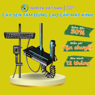 Cây Sen Tắm Đứng Nóng Lạnh Cao Cấp Norita Có Hiển Thị Nhiệt Độ Củ Bằng Đồng Thau Bảo Hành 3 Năm