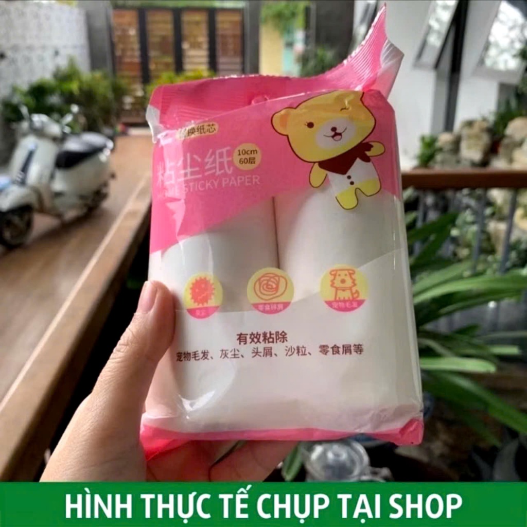 LÕI CÂY LĂN QUẦN ÁO,  Cây Lăn Bụi Quần Áo Kèm 2 Lõi Thay Thế- MA:LOILANBUI