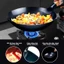 CHẢO SÂU LÒNG SIZE 32 - Chảo Xào chống dính Chiên Xào - Chảo thép tôi sẵn kháng rỉ Chảo Chống Dính Cán Gỗ Sồi CAO CẤP