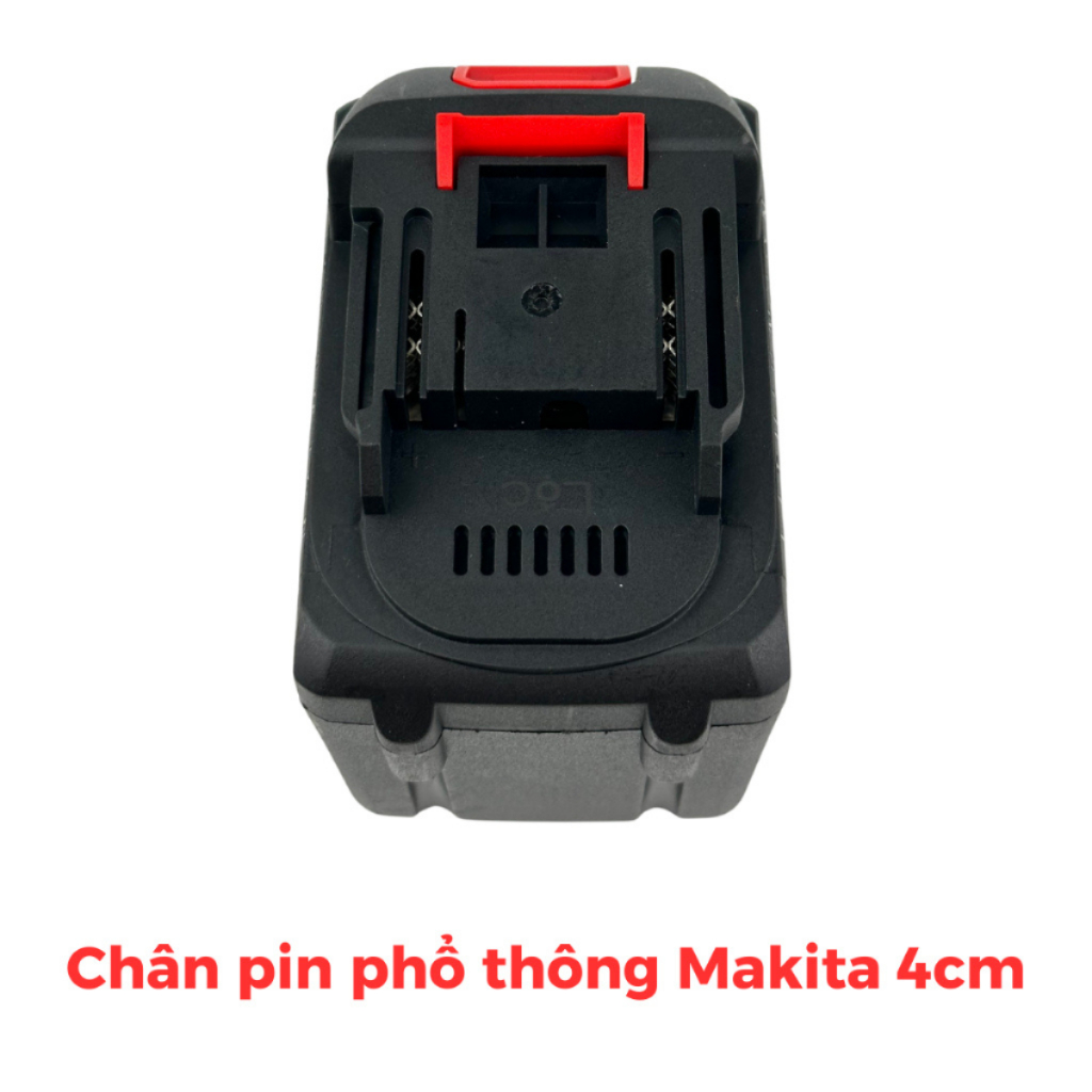 Pin 20 cell Makita, pin đóng 20 cell Mạch 8 mosfet dòng xả cao chân pin phổ thông 4cm Có đèn led báo pin
