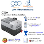 Chính hãng - Tủ lạnh mini ô tô Alpicool Việt Nam CX30 (30 lít) - làm đá, bảo quản thực phẩm, đồ uống — ảnh 1