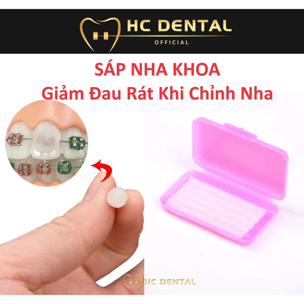 Sáp Nha Khoa - Dental Wax - Sáp Giảm Đau Niềng Răng Chỉnh Nha, Giảm ...