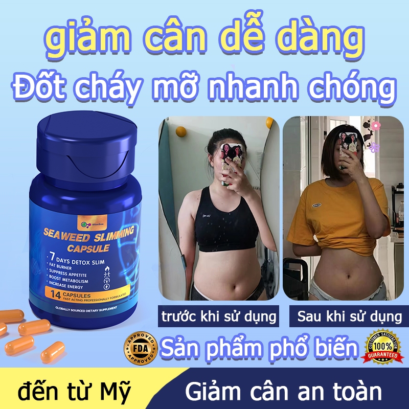 giá sỉ 70 hộp giá sỉ Viên Uống Giảm Cân 1 hộp giảm cân (5.6kg-8kg)