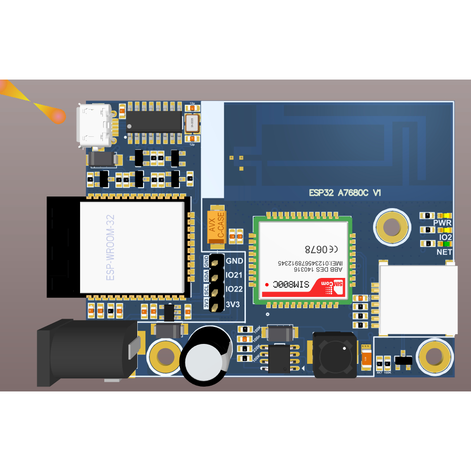 Bo mạch wifi 4G LTE ESP32 A7680C hỗ trợ gọi VoLTE | Shopee Việt Nam