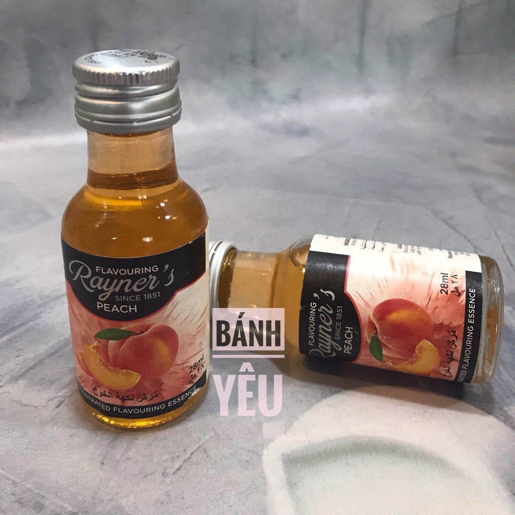 Hương Đào Rayner's 28ml - PL134 tạo mùi hương cho bánh,kẹo