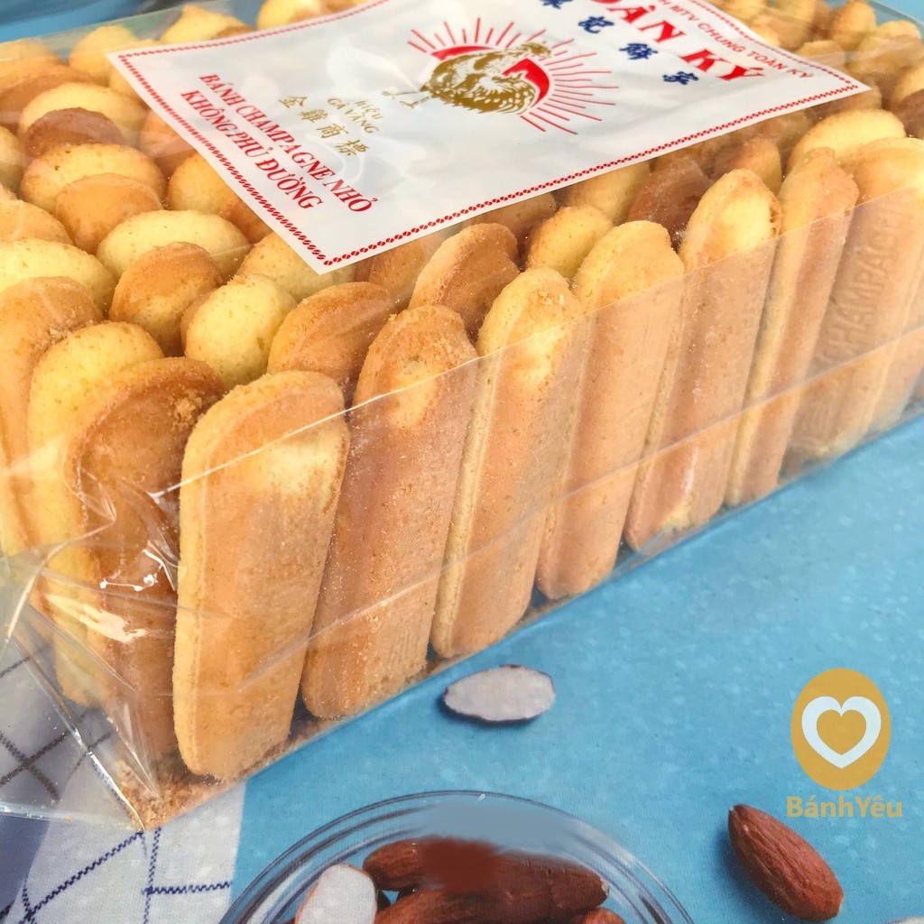 Bánh Sâm banh/Champagne nhỏ không phủ đường Toàn Ký 500g - BK15