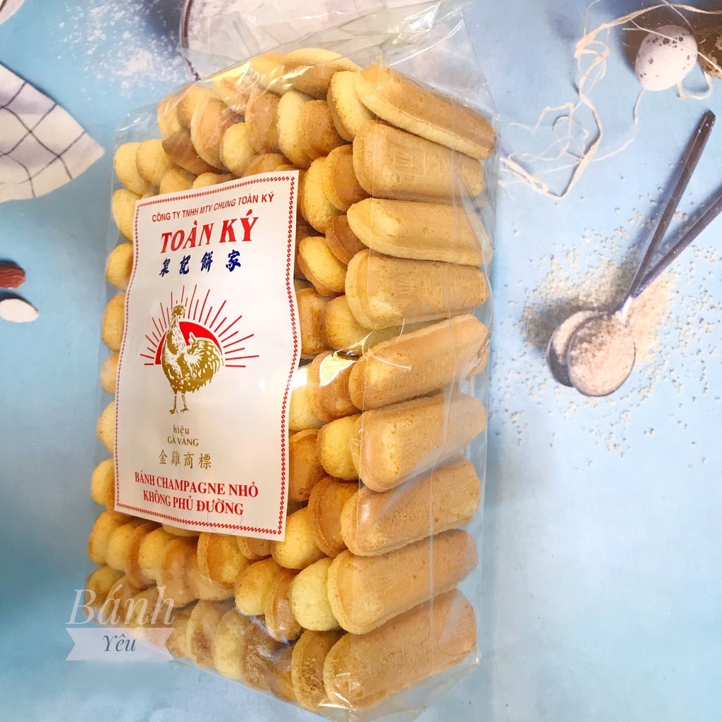 Bánh Sâm banh/Champagne nhỏ không phủ đường Toàn Ký 500g - BK15