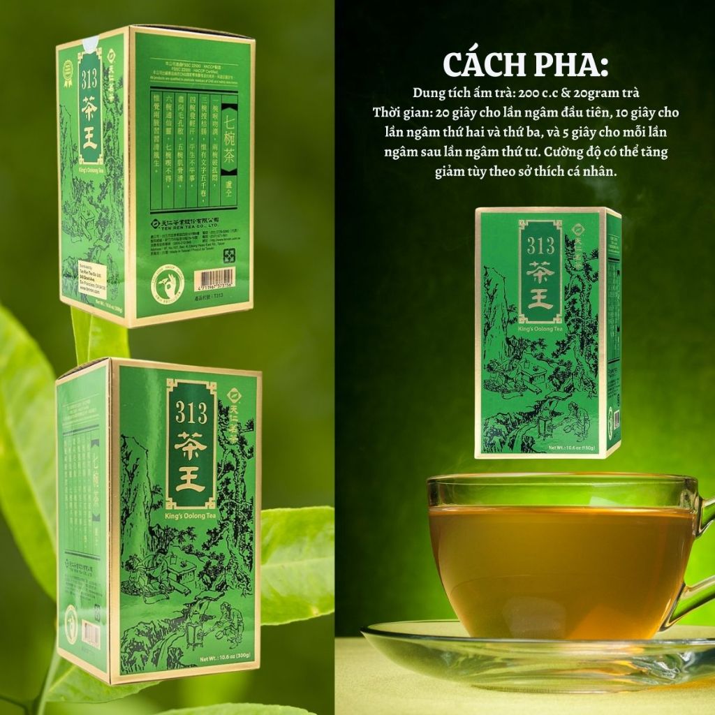 [HÀNG ĐẶT TRƯỚC]Tenren's Tea King Trà olong, Trà xanh  103,903,313 Đài Loan