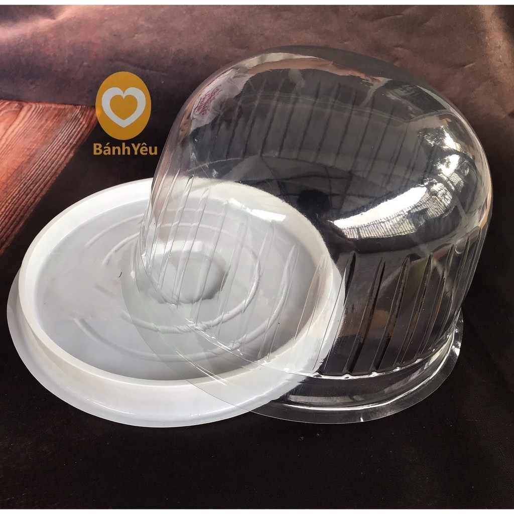 Lốc 50 Hộp Nhựa Bánh Kem H25(nắp bầu) - BB36B