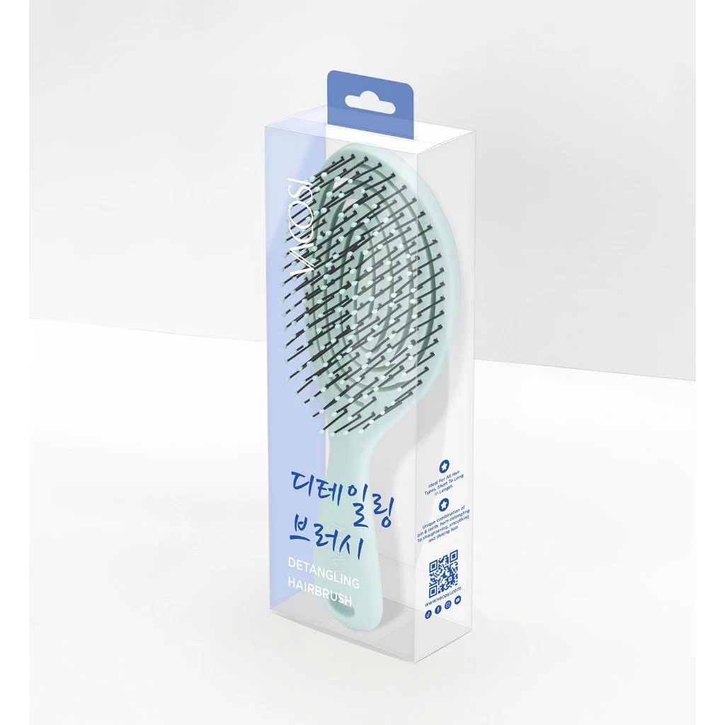 Lược Gỡ Rối, Giữ Nếp Tóc Và Massage Da Đầu Vacosi Flexi Detangling Brush - C17