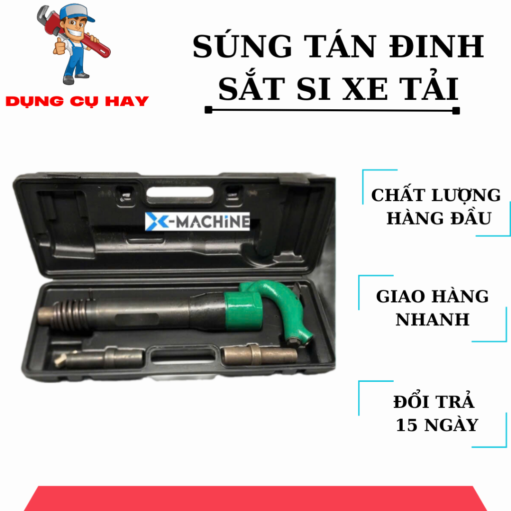 Súng tán đinh sắt xi xe tải-Súng đục ma phanh | Shopee Việt Nam