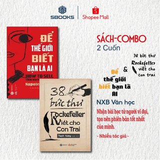 Sách Combo 2 Cuốn : 38 Bức Thư Rockerfeller Viết Cho Con Trai + Để Thế Giới Biết Bạn Là Ai - SBOOKS