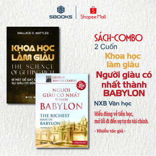 Sách Combo 2 Cuốn : Khoa Học Làm Giàu + Người Giàu Có Nhất Thành Babylon - SBOOKS