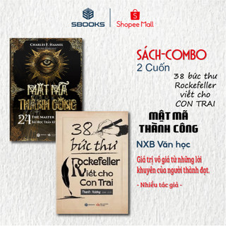 Sách - 38 Bức Thư Rockefeller Viết Cho Con Trai + Mật Mã Thành Công - SBOOKS
