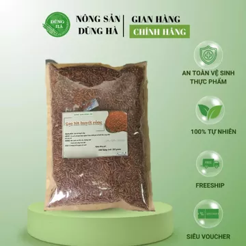 GẠO LỨT ĐỎ DẺO - Gạo lứt huyết rồng Phúc Thọ tốt cho sức khỏe