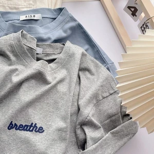 Áo thun nữ YUSTUDIO 3158, form rộng nữ áo thun unisex nam nữ mẫu breathe