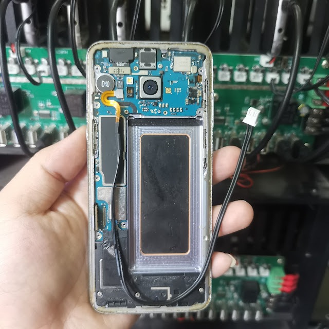 [Thanh lý, không biết dùng] Cụm samsung j7 pro boxphone farm hub ...