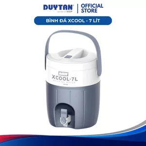 Bình Đá Xcool 7 DUY TÂN nhựa PP, giữ lạnh đến 24 giờ, có quai xách, vòi lấy nước